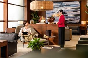 Cathay Pacific brings a redesigned lounge experience to The Bridge at Hong Kong International Airport